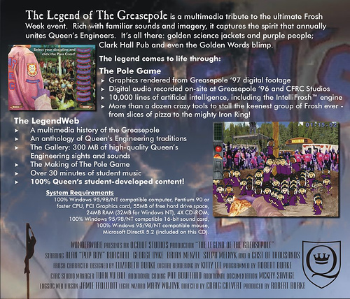 Legend of the Greasepole CD Tray Legend of the Greasepole CD Tray