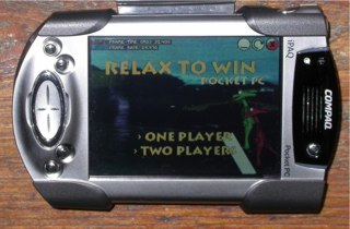 Relax To Win PPC running on an iPAQ 3870.